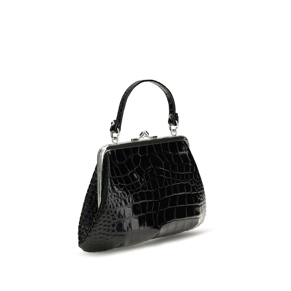 Black Calf Leather Bos Taurus Shoulder Bag