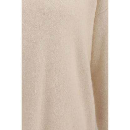 Beige Cashmere Sweatshirt