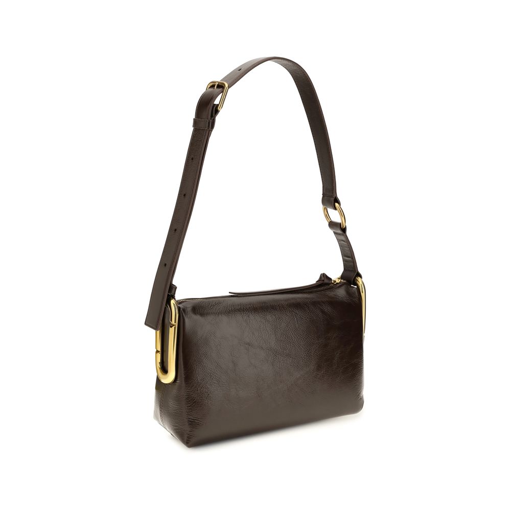 Brown Calf Leather Bos Taurus Shoulder Bag