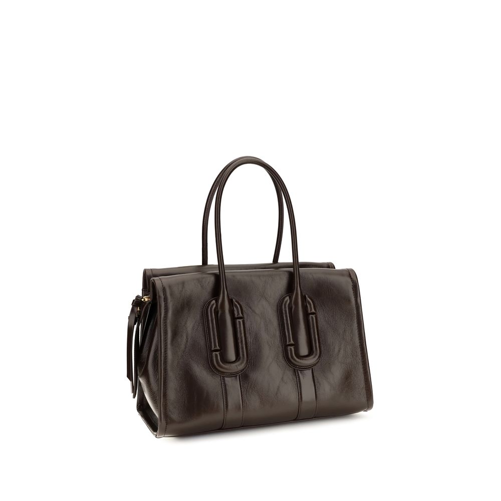 Brown Calf Leather Bos Taurus Shoulder Bag