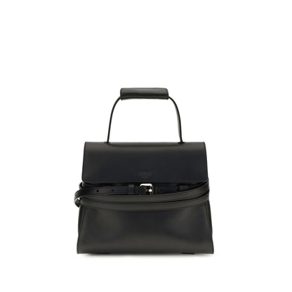 Black Calf Leather Bos Taurus Shoulder Bag