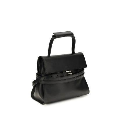 Black Calf Leather Bos Taurus Shoulder Bag