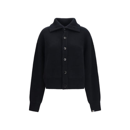 Black Cashmere Cardigan