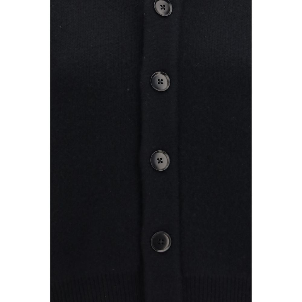 Black Cashmere Cardigan