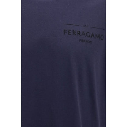 Blue Cotton T-Shirt