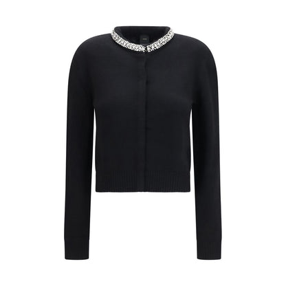 Black Wool Oves Aries Cardigan