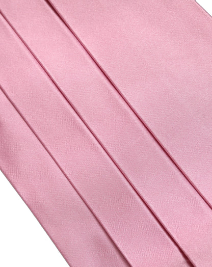 Pink Men 100% Silk Belt Waist Cummerbund