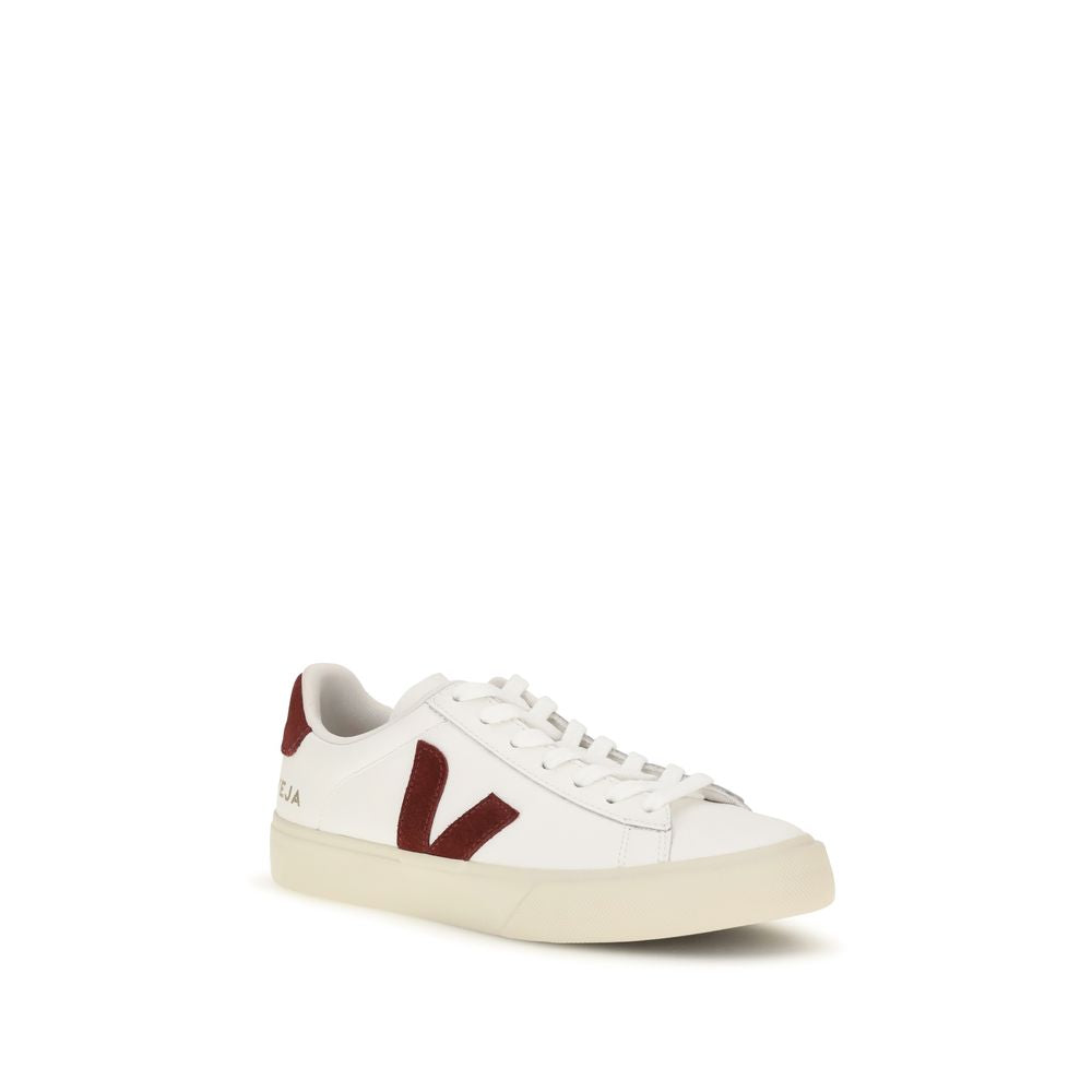 White Calf Leather Bos Taurus Low Top Sneakers
