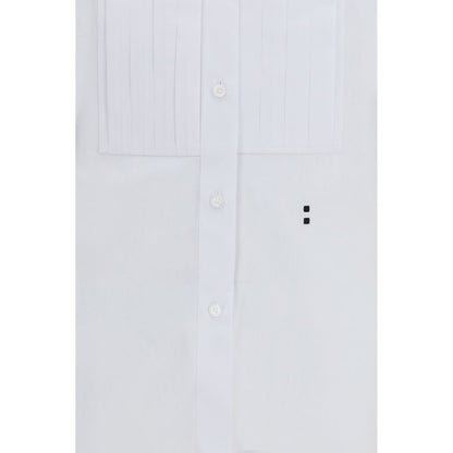 White Cotton Dress Shirt