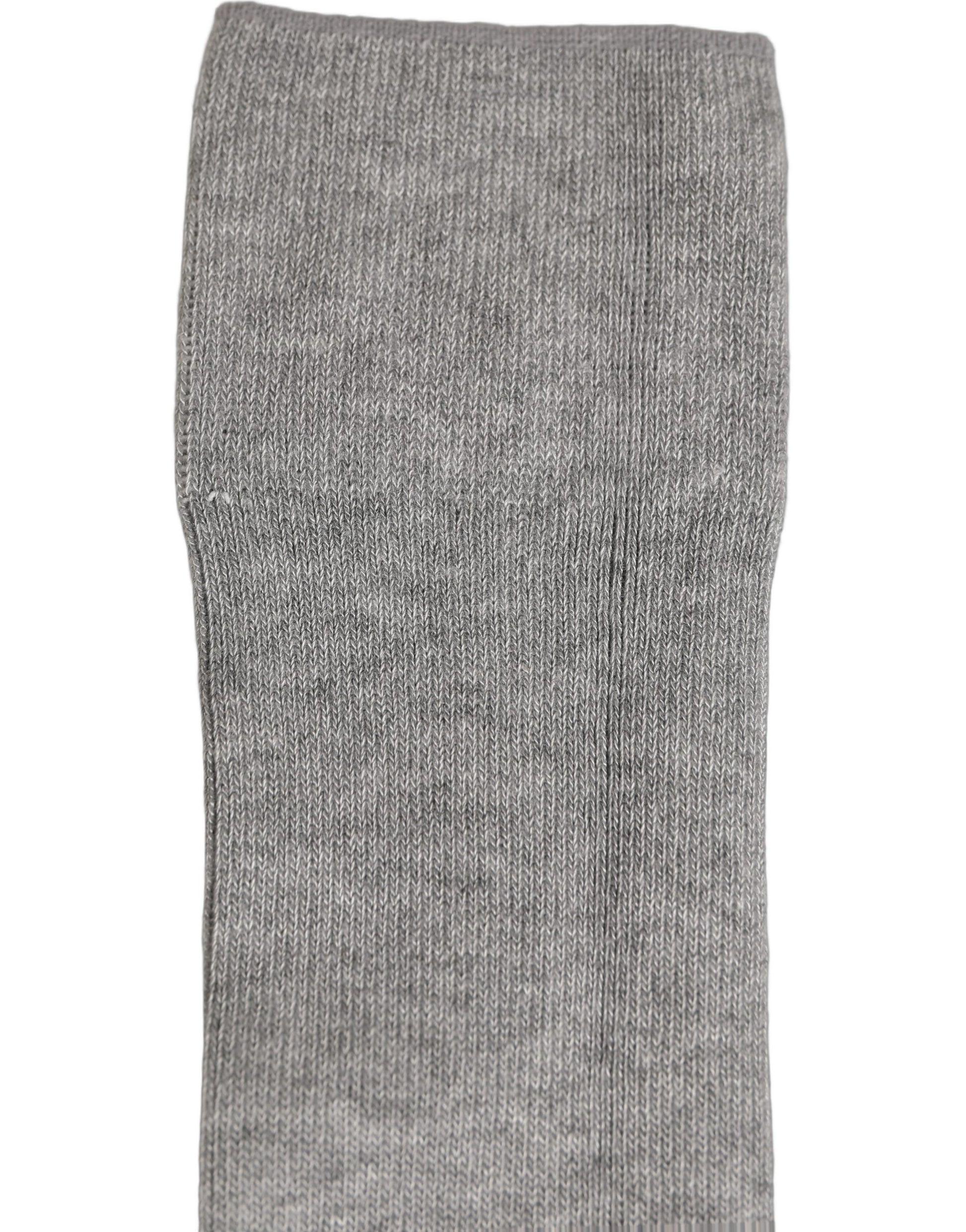 Men Gray Viscose Over The Calf Accessory Socks