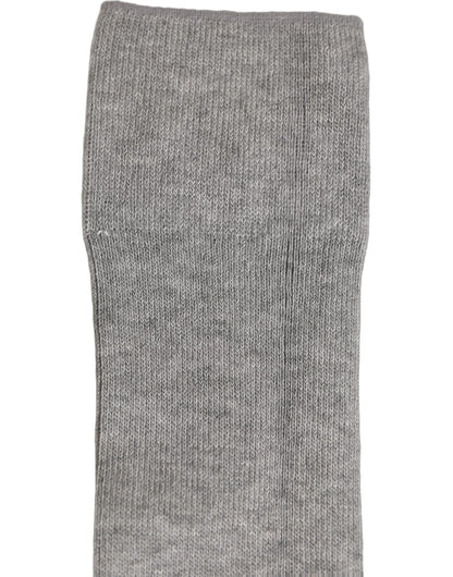 Men Gray Viscose Over The Calf Accessory Socks