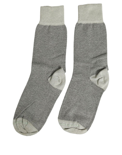 Charcoal Grey Logo Mid Calf Women Accessory Socks