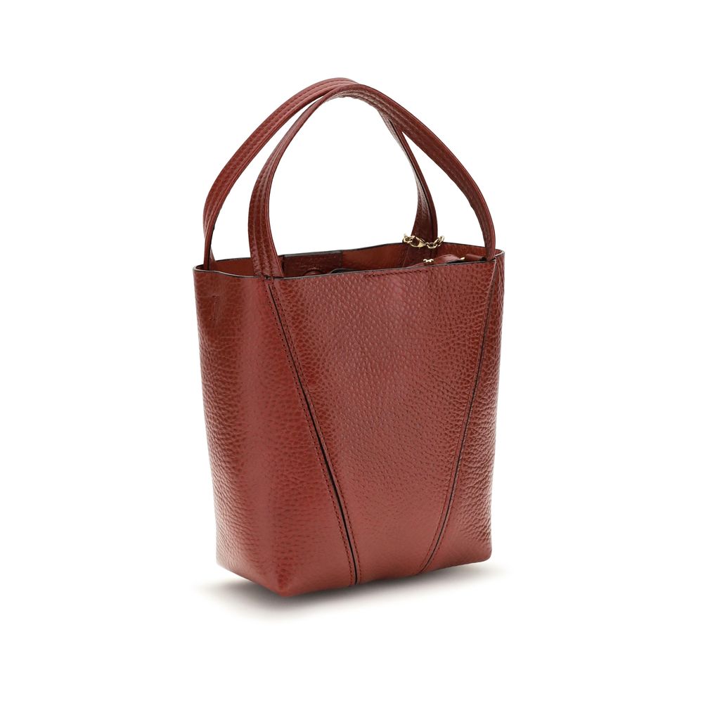 Red Calf Leather Bos Taurus Shoulder Bag