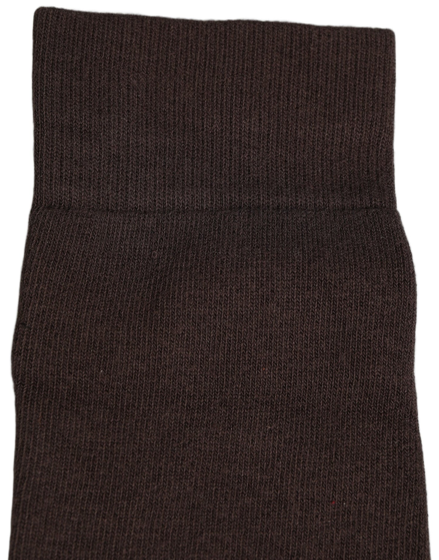 Dark Brown Cotton Over The Calf Accessory Socks