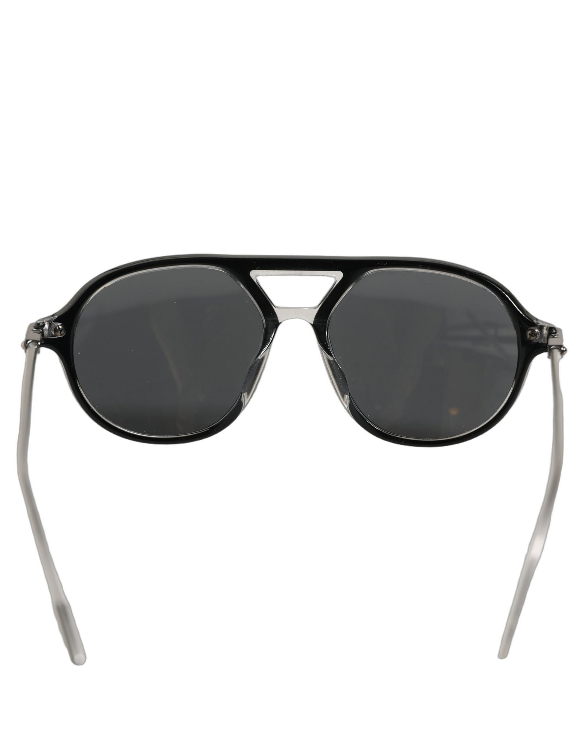 Black Acetate Frame DG4343F Bridge Detail Sunglasses