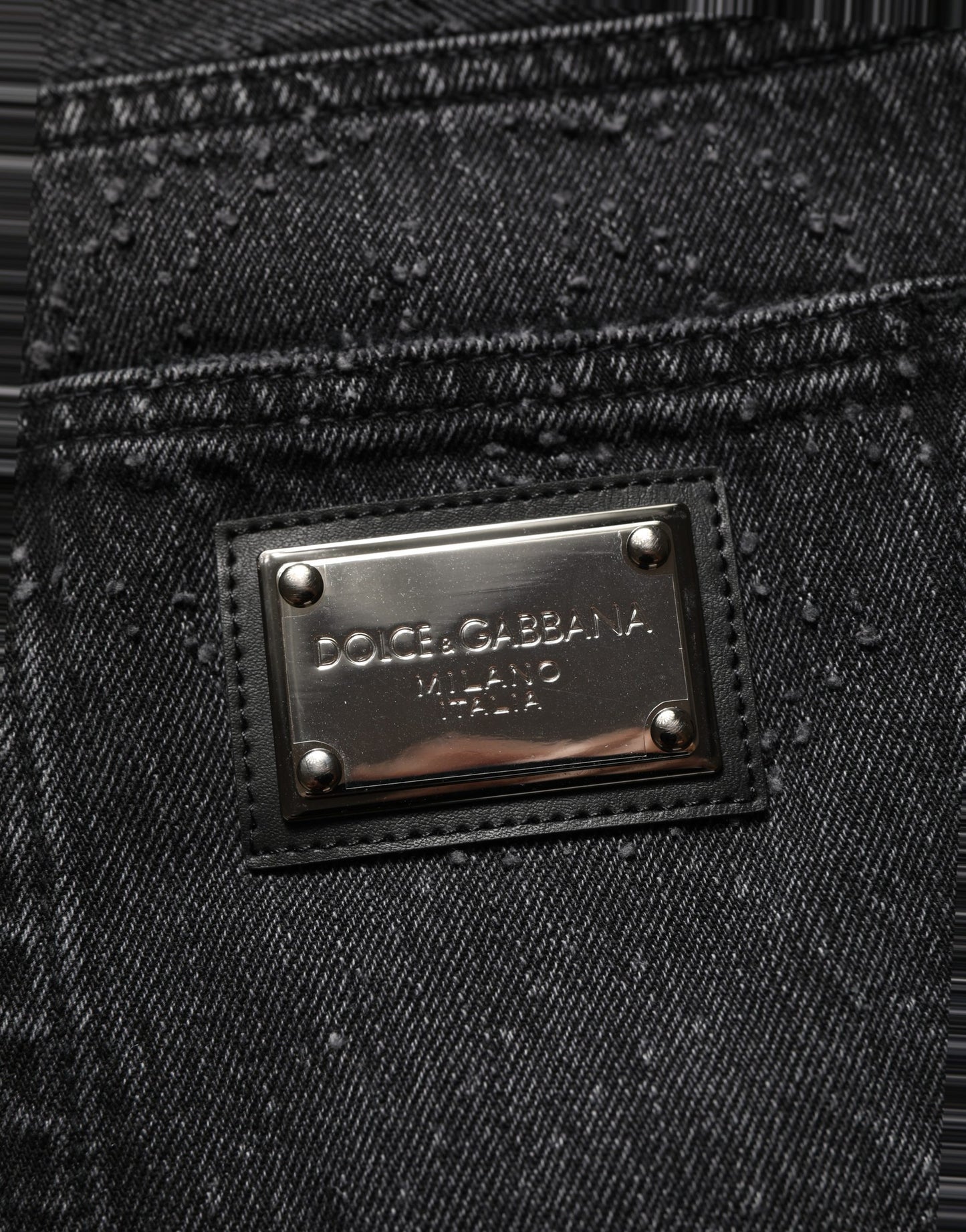 Dark Gray Cotton WideLeg Oversize Denim Jeans