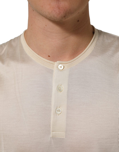 White Short Sleeve Collared Polo T-shirt