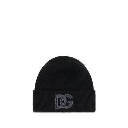 Black Wool Oves Aries Beanie