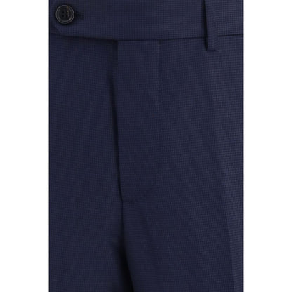 Blue Wool Oves Aries Dress Pants