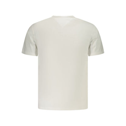 White Cotton Men's T-Shirt