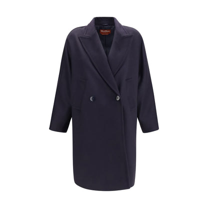 Blue Wool Oves Aries Coat
