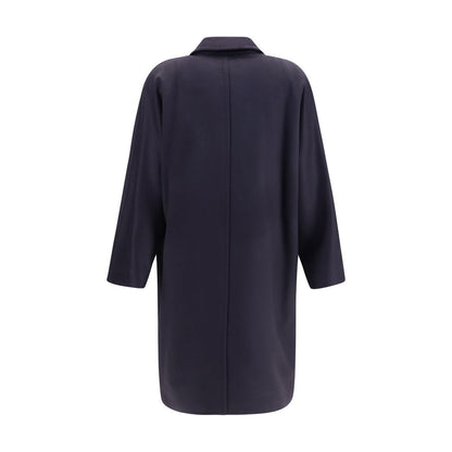 Blue Wool Oves Aries Coat