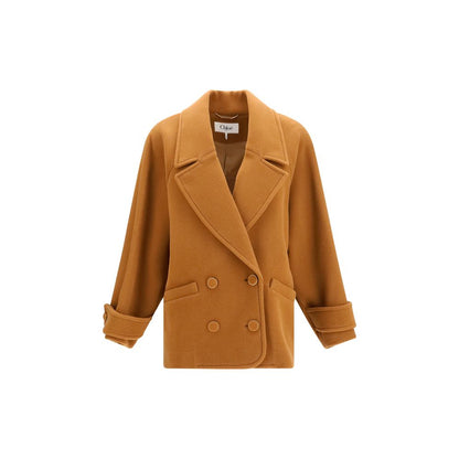 Brown Wool Oves Aries Coat