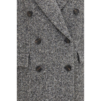 Gray Wool Oves Aries Coat