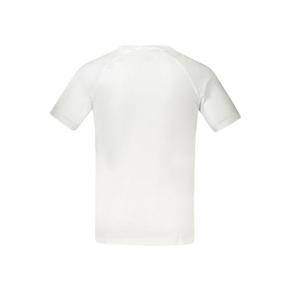 White Cotton Men's T-Shirt