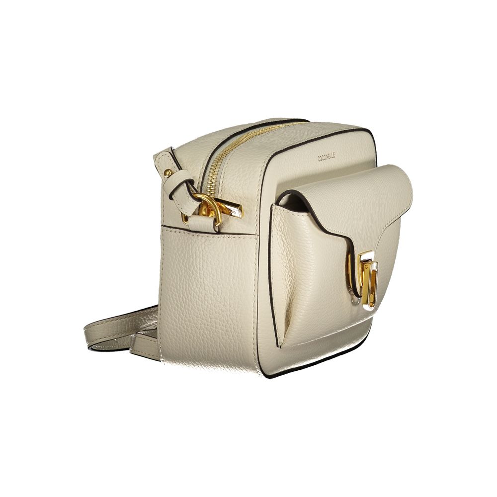 White Leather Women's Bag