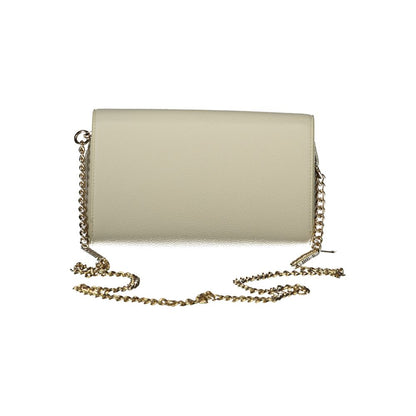 Beige Polyurethane Women Wallet
