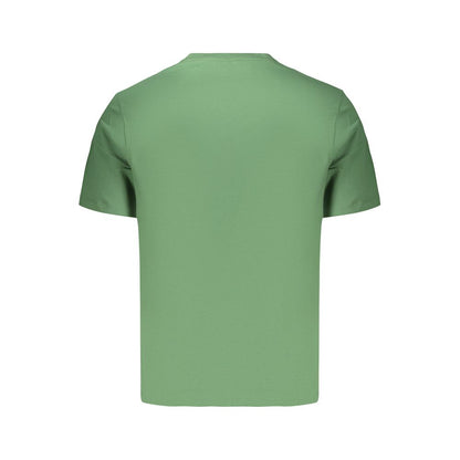 Green Cotton Men's T-Shirt