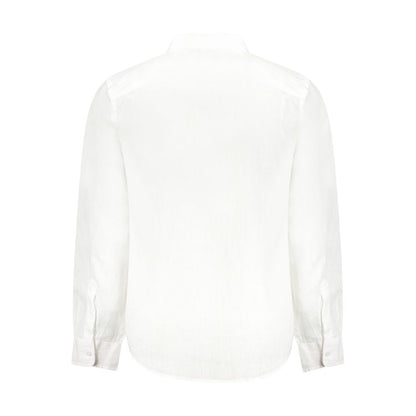 White Linen Mens Shirt
