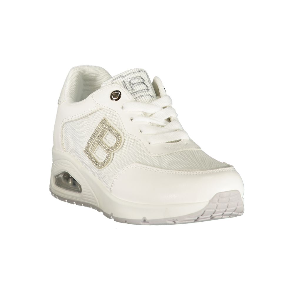 Bianco Polyurethane Women's Sneaker