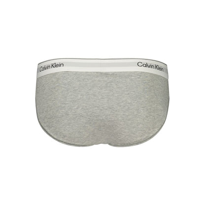 Grey Cotton Women's Underwear