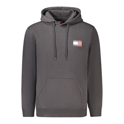 Black Cotton Men's Sweatshirt