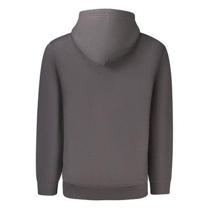 Black Cotton Men's Sweatshirt