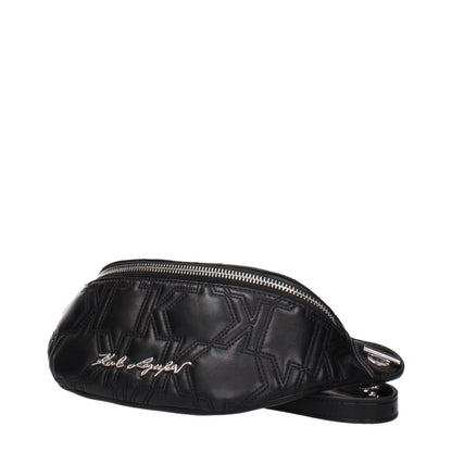 Black Leather Backpack