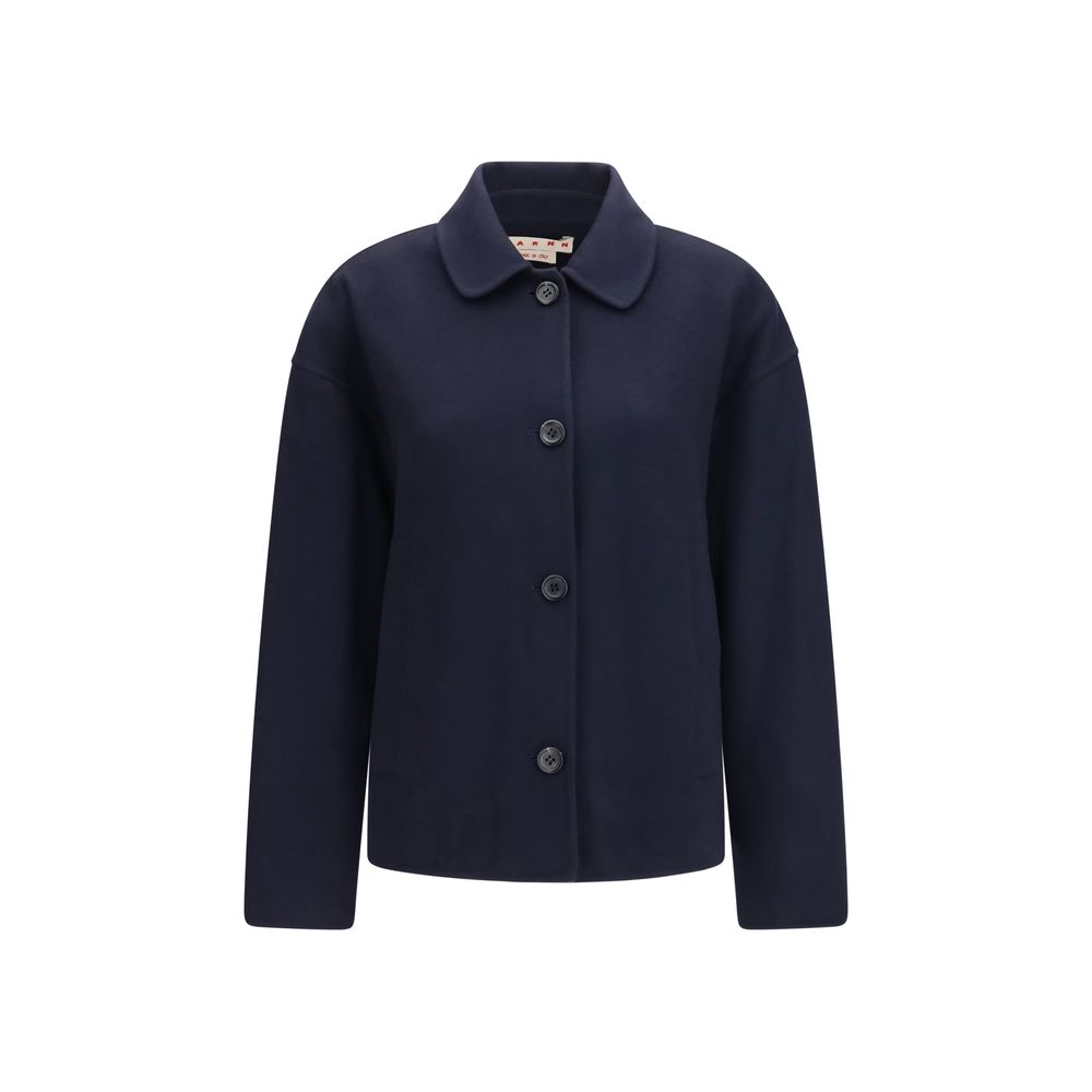 Blue Wool Oves Aries Jacket