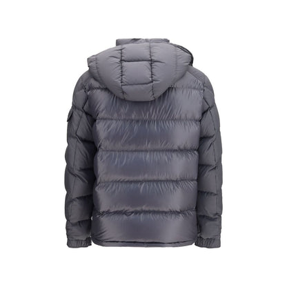 Gray Goose Down Full-Length Jacket