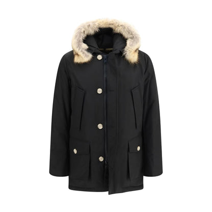 Black Polyamide Coat