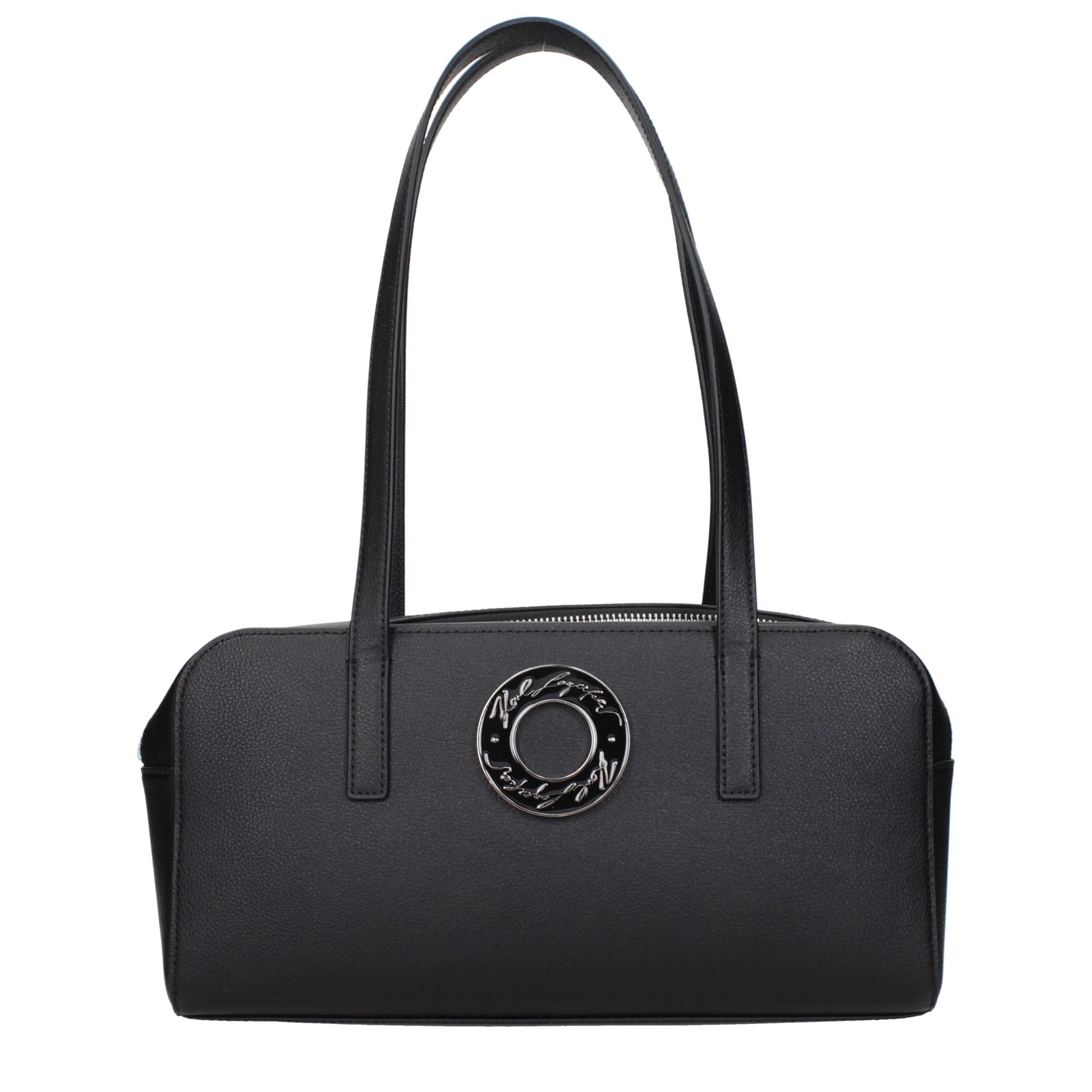 Black Leather Shoulder Bag