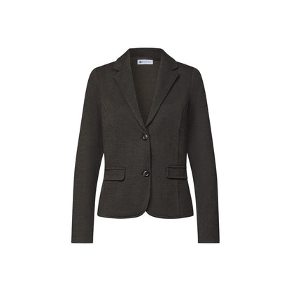 Brown Polyester Blazer