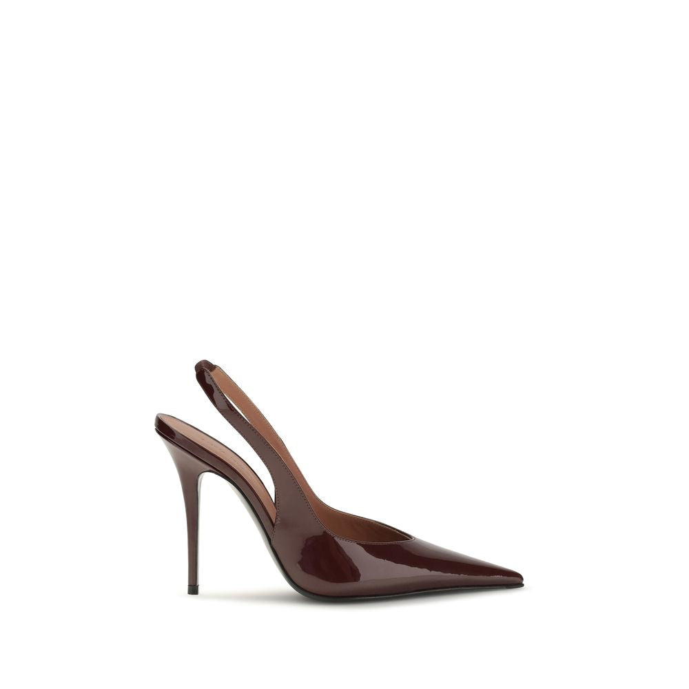 Bordeaux Calf Leather Bos Taurus High Heel Pumps