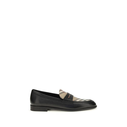 Black Lamb Ovis Aries Slip-On Loafers