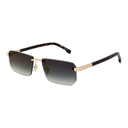 Rose Gold Metal Sunglasses