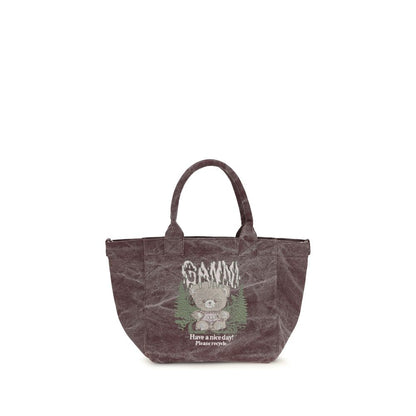 Bordeaux Recycled Cotton Shoulder Bag