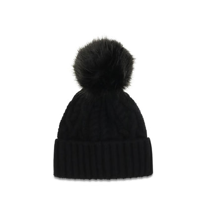 Black Wool Oves Aries Beanie