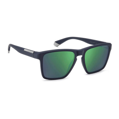 Blue Polycarbonate Sunglasses
