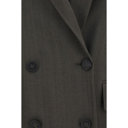 Bicolor Viscose Blazer